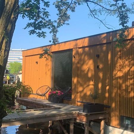 Beautiful Amstel Houseboat Daire Amsterdam Dış mekan fotoğraf